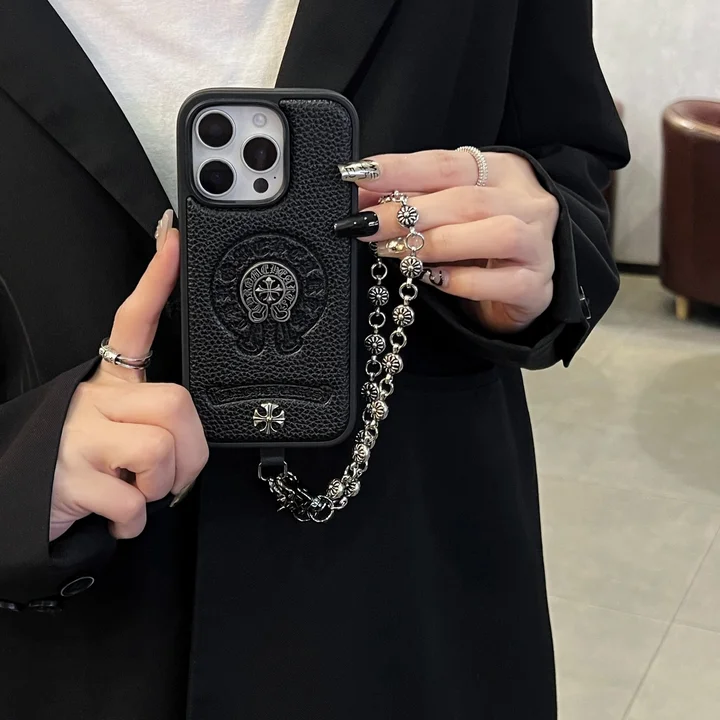 Chrome H-クロームハーツ iphone17/iphone17 pro/iphone17 pro max/17air スマホケース