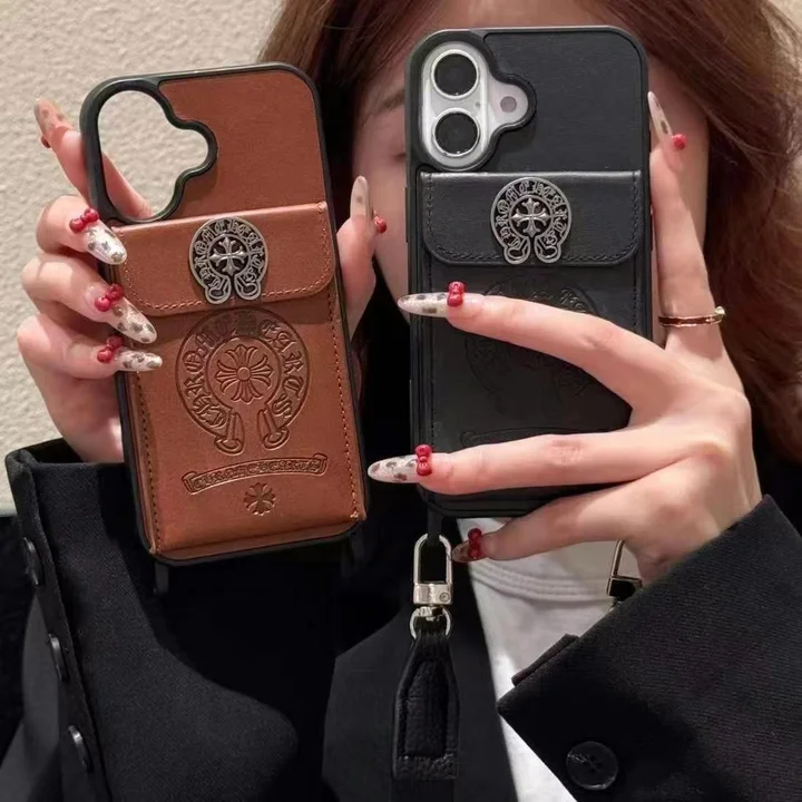 Chrome H-クロームハーツ iphone17/iphone17 pro/iphone17 pro max/17air スマホケース