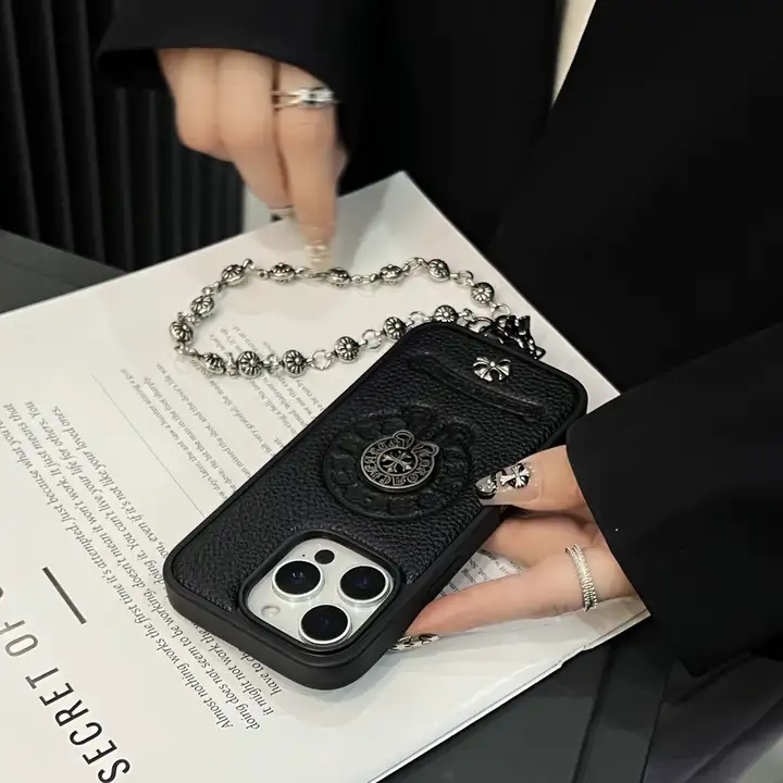 Chrome H-クロームハーツ iphone17/iphone17 pro/iphone17 pro max/17air スマホケース