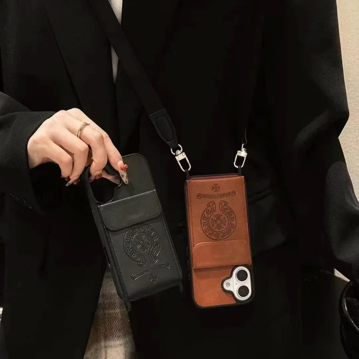 Chrome H-クロームハーツ iphone17/iphone17 pro/iphone17 pro max/17air スマホケース