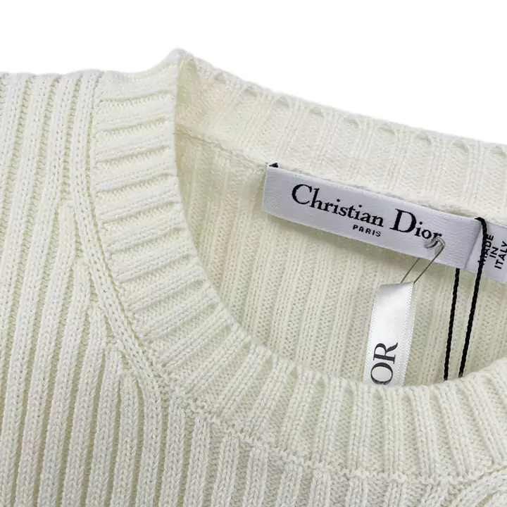 バージンウールカシミヤブレンドDior Starニット