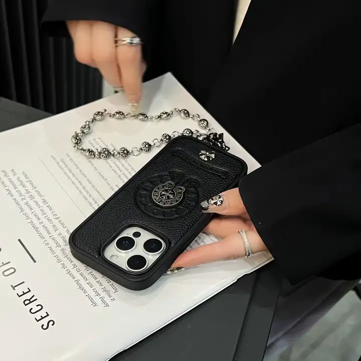 Chrome H-クロームハーツ iphone17/iphone17 pro/iphone17 pro max/17air スマホケース