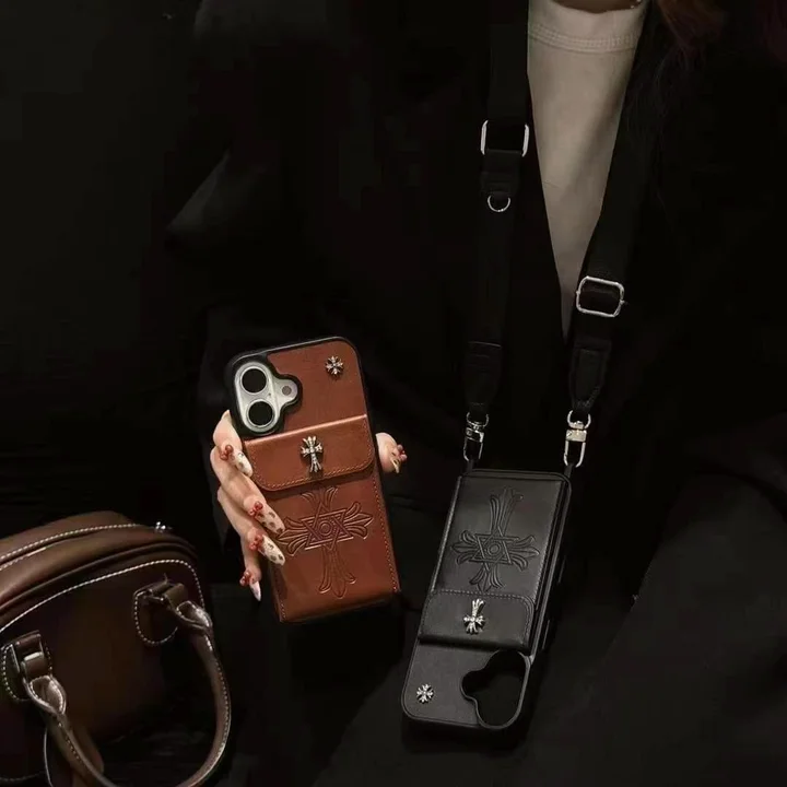 Chrome H-クロームハーツ iphone17/iphone17 pro/iphone17 pro max/17air スマホケース