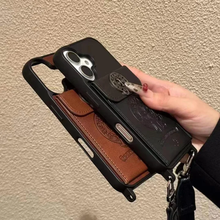 Chrome H-クロームハーツ iphone17/iphone17 pro/iphone17 pro max/17air スマホケース