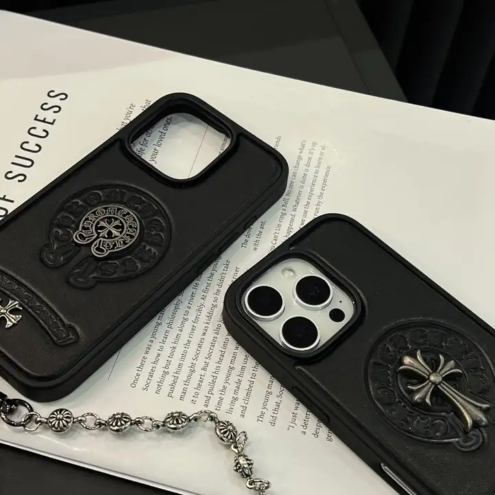 Chrome H-クロームハーツ iphone17/iphone17 pro/iphone17 pro max/17air スマホケース