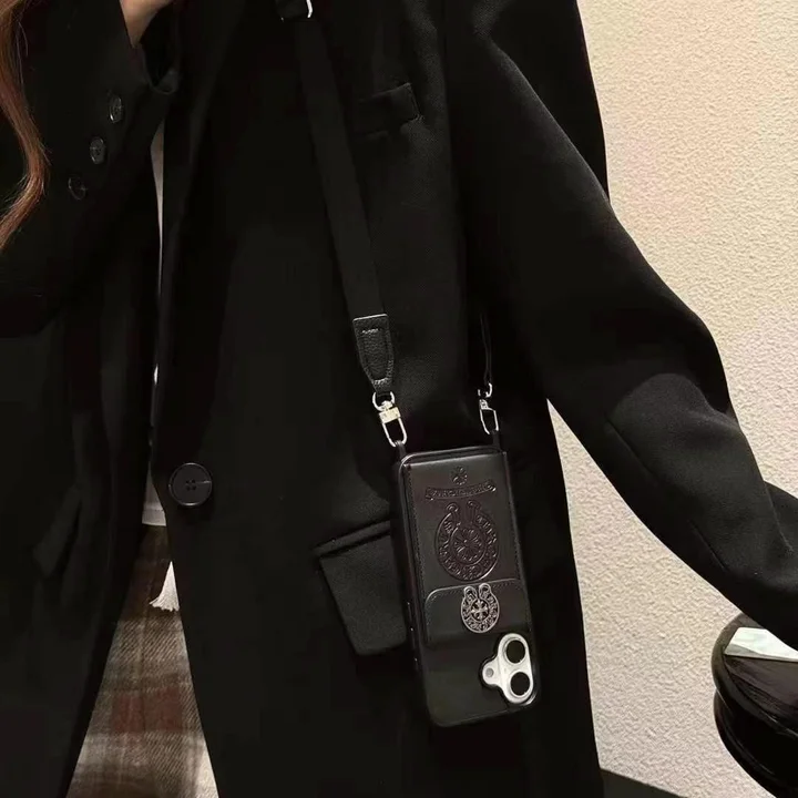 Chrome H-クロームハーツ iphone17/iphone17 pro/iphone17 pro max/17air スマホケース