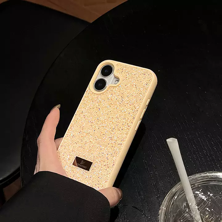 韓国 swarovski iphoneカバー
