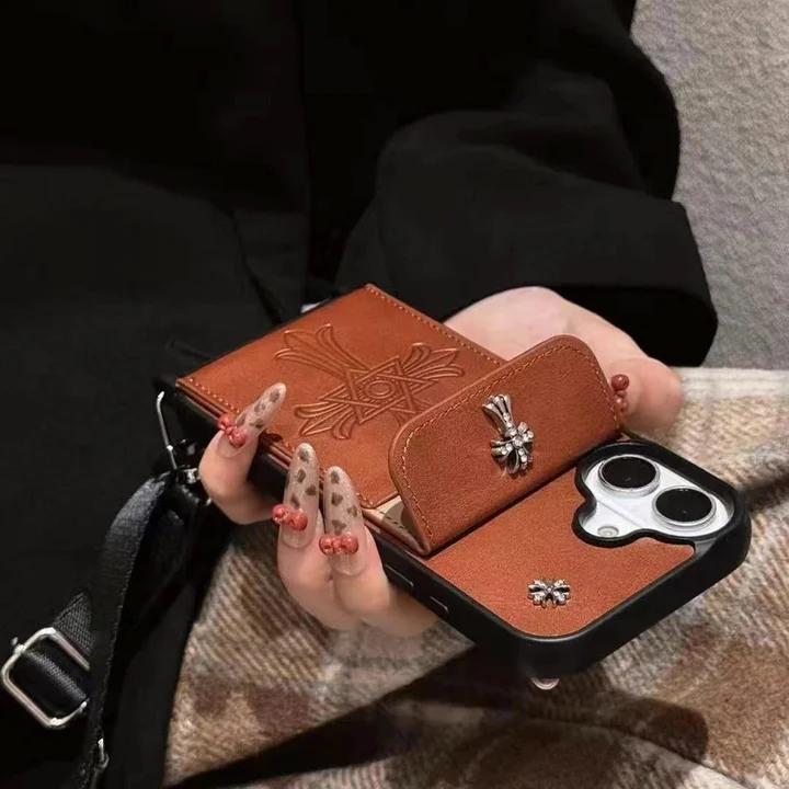 Chrome H-クロームハーツ iphone17/iphone17 pro/iphone17 pro max/17air スマホケース