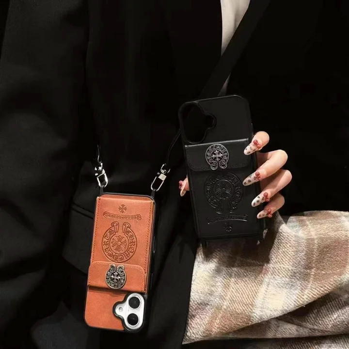 Chrome H-クロームハーツ iphone17/iphone17 pro/iphone17 pro max/17air スマホケース