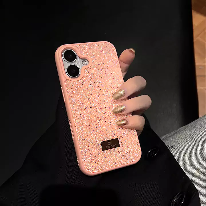 韓国 swarovski iphoneカバー