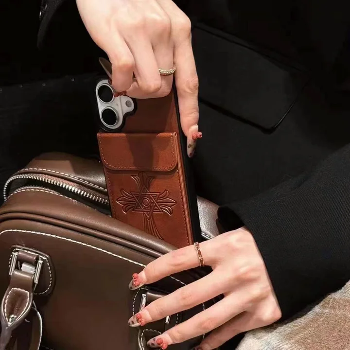 Chrome H-クロームハーツ iphone17/iphone17 pro/iphone17 pro max/17air スマホケース