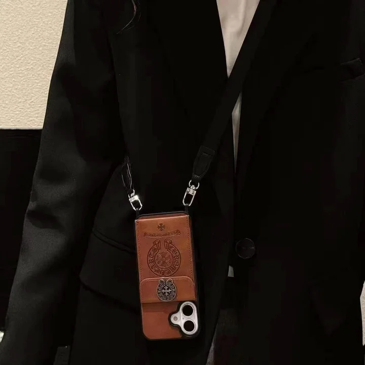 Chrome H-クロームハーツ iphone17/iphone17 pro/iphone17 pro max/17air スマホケース