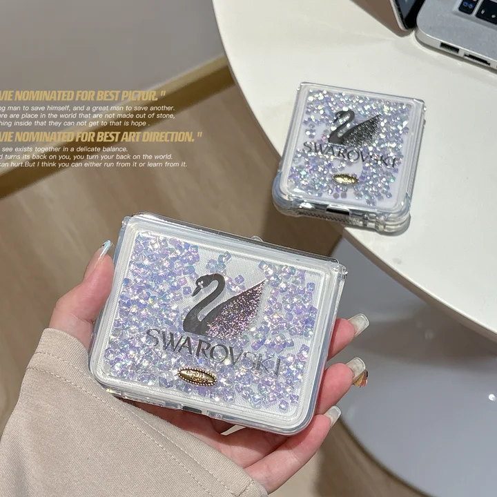 Swarovski-スワロフスキー iphone17/iphone17 pro/iphone17 pro max/17air スマホケース