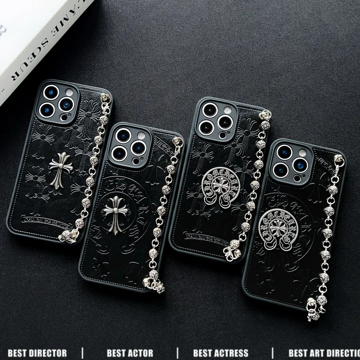 Chrome H-クロームハーツ iphone17/iphone17 pro/iphone17 pro max/17air スマホケース 