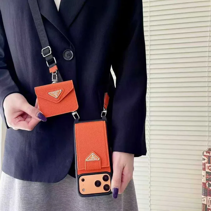 iphone17 pro ケース プラダ 風 prada 携帯 ケース ショルダー おしゃれ レディース 軽量