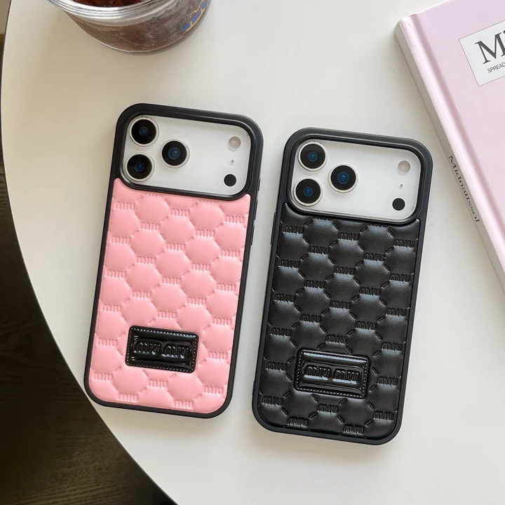 iphone18 pro ケース ミュウミュウ 風 miumiu 携帯ケース かわいい 芸能人 薄型