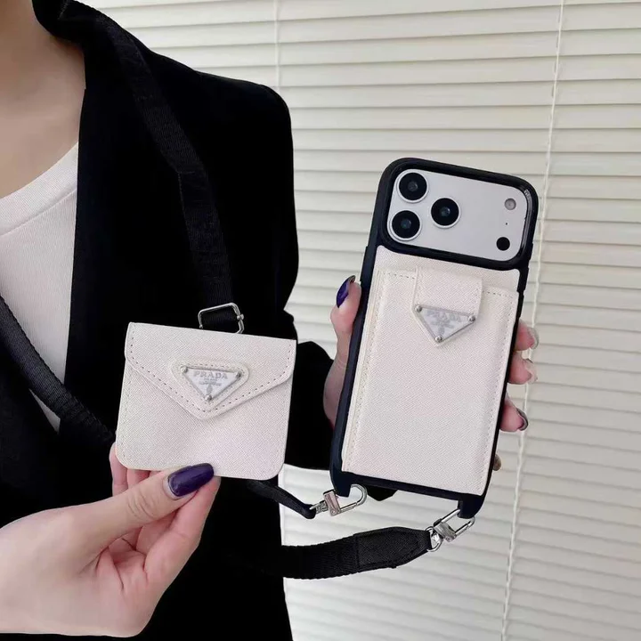 iphone17 pro max ケース プラダ 風 prada 携帯 ケース ショルダー おしゃれ レディース 防塵