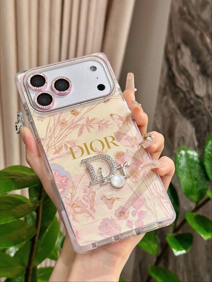iphone15 ケース ディオール ブランド おしゃれ 女性 キラキラ