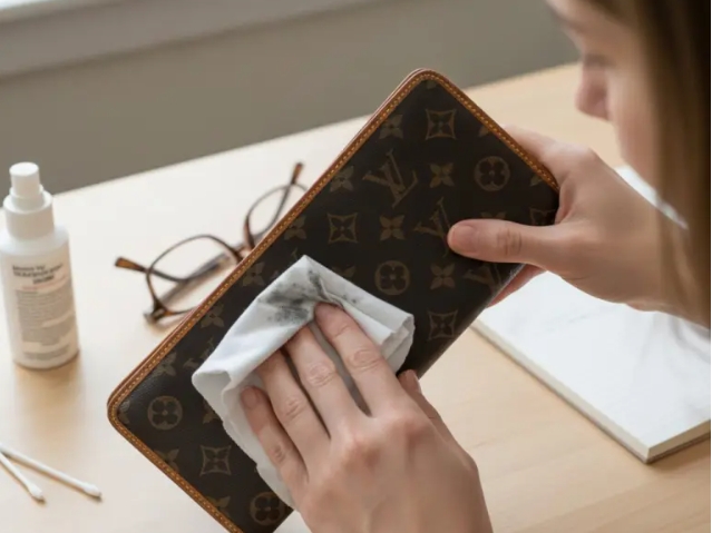 ルイ・ヴィトン財布のお手入れについて