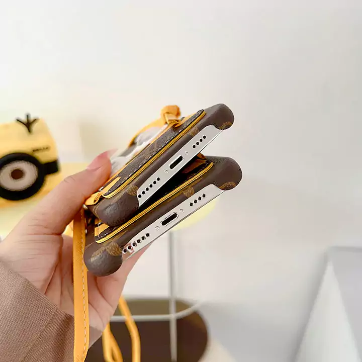lv ルイヴィトン ミニオンiphone se  キャラクター 肩掛け カバー 全機種対応  頑丈 放熱 偽物