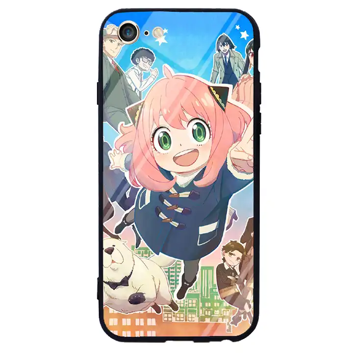 SPY×FAMILY アーニャ クリア アニメ 携帯 カバー 全機種対応  推し のぞき見防止