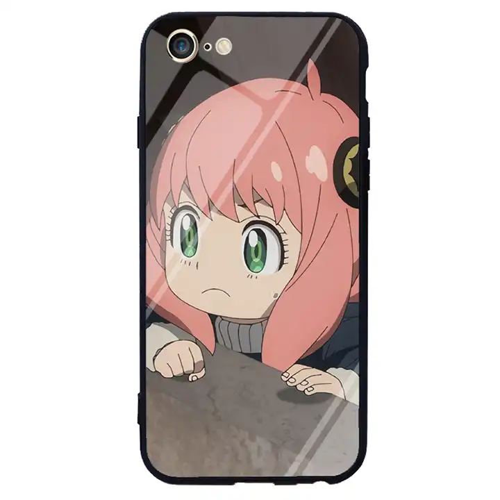 SPY×FAMILY アーニャ クリア アニメ スマホケース 全機種対応 激安 多機能 カップル