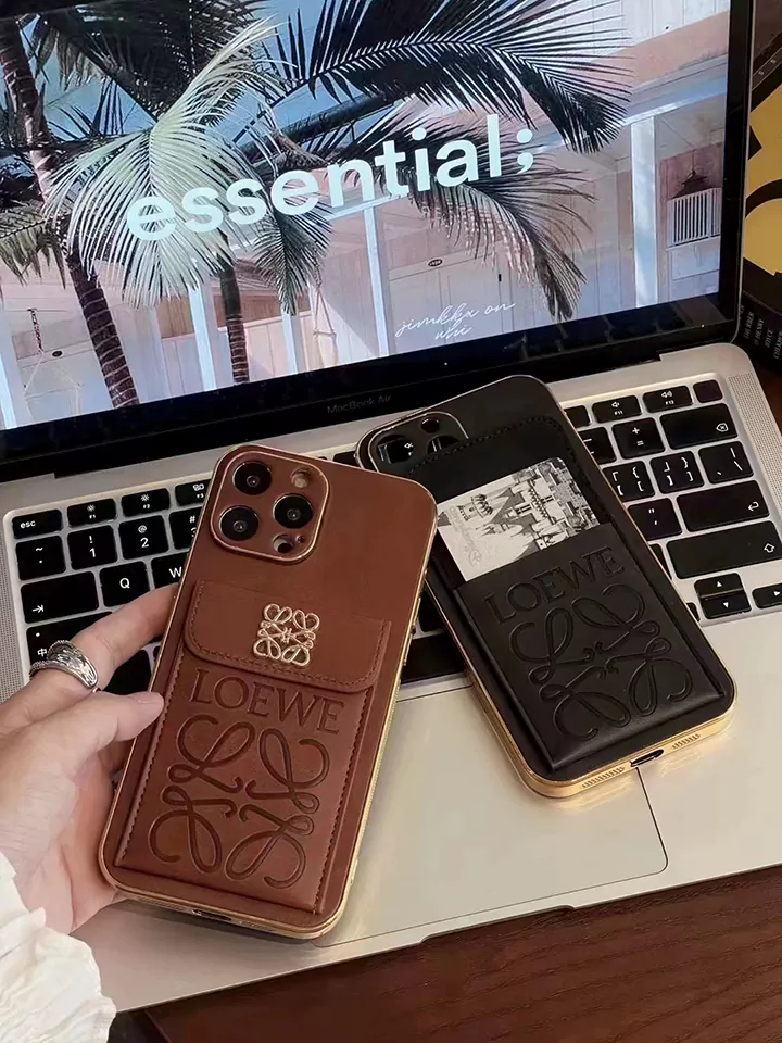 loewe ロエベ 風 iphone SE スマホケース カード 全機種対応 画面保護 おすすめ スーパーコピー